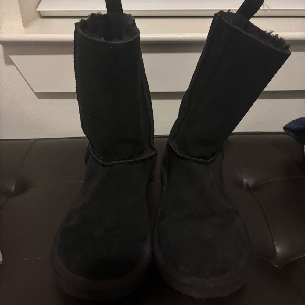 Black Suede Boots